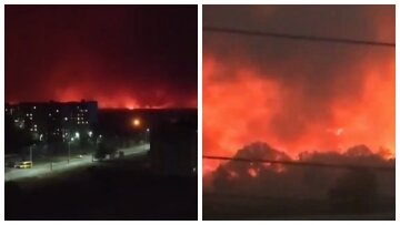 Луганщина в огне, люди срочно покидают дома, есть раненые и погибшие: "Как в фильме апокалипсис", кадры пекла
