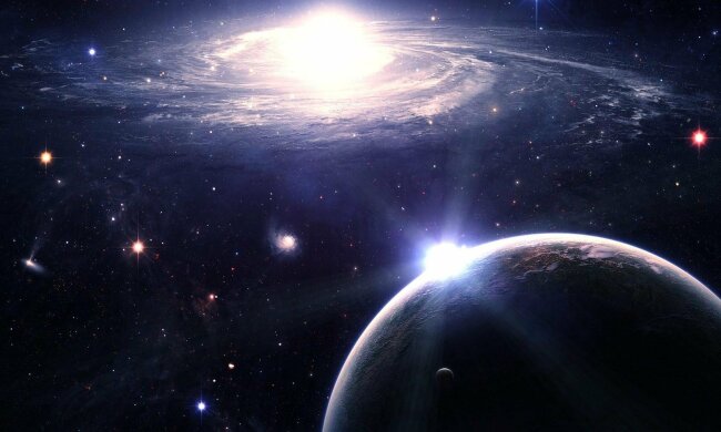 космос, галактика, сигналы