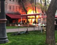 В Одесі спалахнув ресторан, людей терміново евакуювали: кадри з місця НП