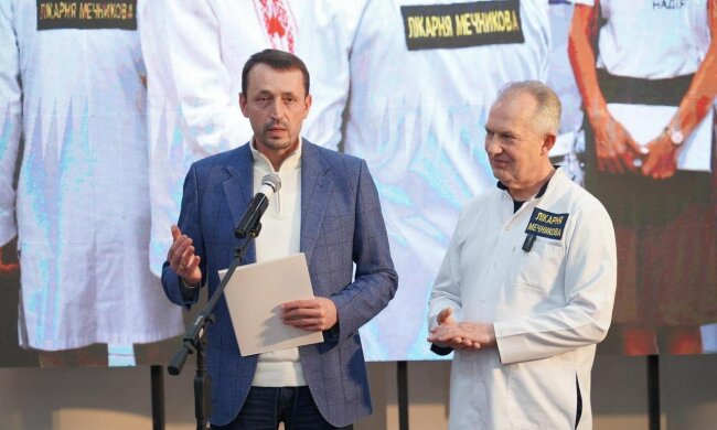 Валерій Дубіль, лікарня Мєчнікова