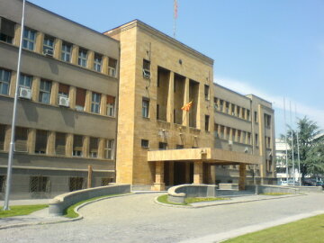 Macedonia Parliament Building 1