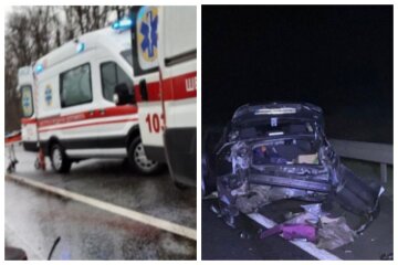 Семья с 4-летним ребенком попала в аварию на трассе Киев-Одесса: авто перевернулось несколько раз