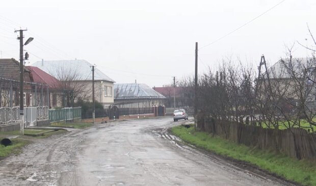 Буковина, землетрясение, село, зима