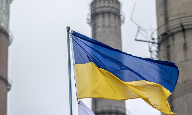 приватизация, Украина, флаг
