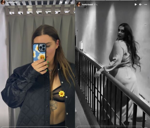 Похудевшая солистка KAZKA Зарицкая в прозрачном белье