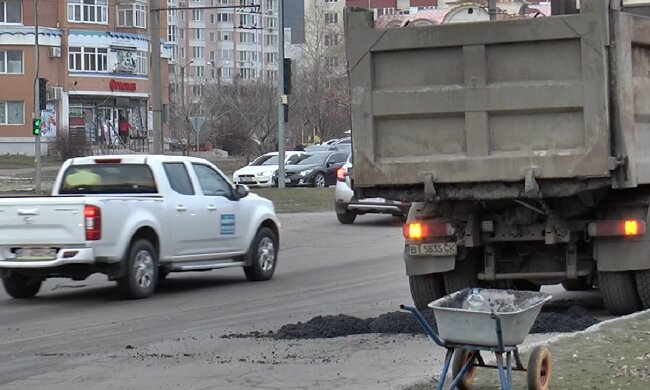 Ограничение движения транспорта в Киеве
