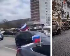 В Берлине подожгли машины участников позорного автопробега в поддержку россии: появились кадры