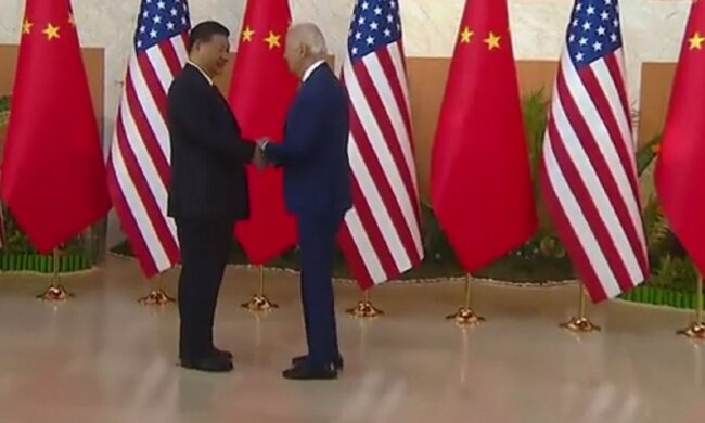 Байден і Сі Цзіньпін