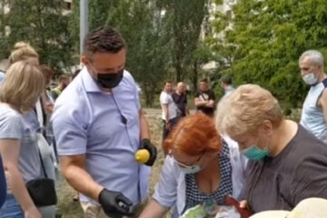 Тищенко ошарашил "помощью" на месте взрыва в Киеве, видео: "Остатки из Велюра"