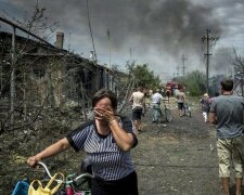 Донбасс, катастрофа, слезы, переселенцы