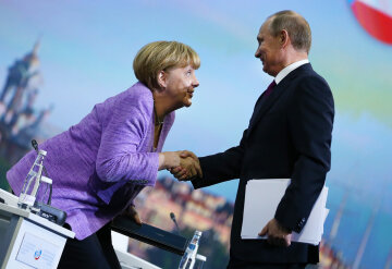 Путин, Меркель