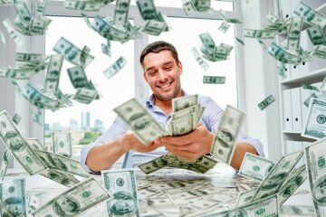 деньги, доллар, радость,