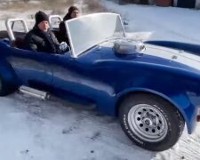 Київський фізрук власноруч зібрав легендарний спорткар, відео: "вирішив втілити мрію"