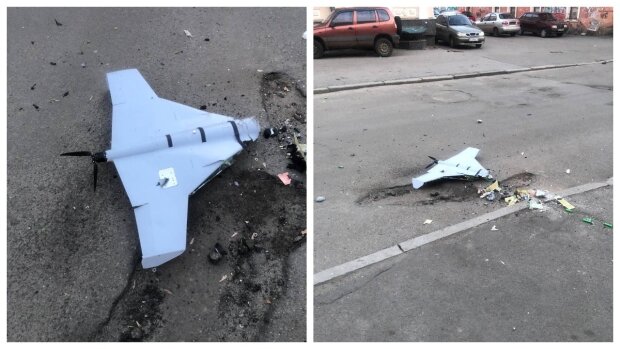 Оккупанты атаковали центр Киева дроном-камикадзе со взрывчаткой 3