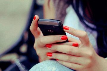 телефон девушка