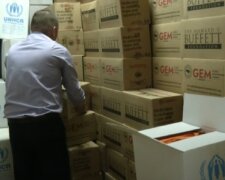 Безкоштовні продукти для ВПО та пенсіонерів у Сумській області