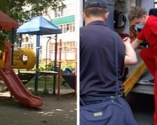 Несчастье случилось с 4-летним ребенком на детской площадке в Харькове: детали