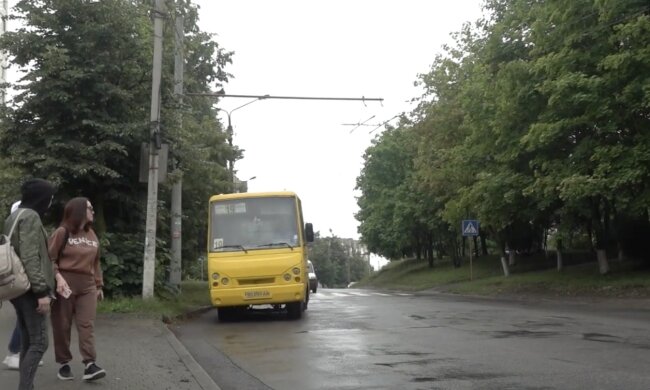 Ограничение движения транспорта в Тернополе