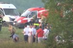Вспахал винтом землю: падение вертолета с росгвардейцами попало на видео
