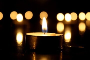 Свічка, траур, день пам'яті