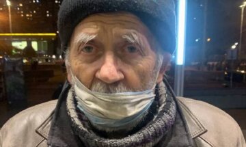 У Києві дідусь опинився на вулиці без документів і родичів: "йшов на вокзал переночувати..."