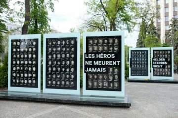 Навіки в наших серцях: у Дніпрі відкрили найбільший меморіал воїнам АТО (фото)