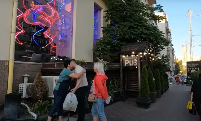 Киев, украинцы, осень, сентябрь