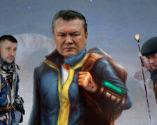 коллаж Янукович