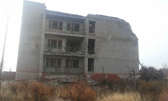 Обстріл Широкине: опубліковано відео «села-примари»
