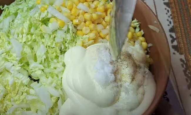 салат из пекинской капусты