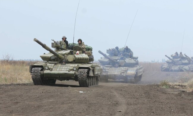 танк ВСУ, АТО, война