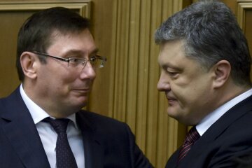 Луценко и Порошенко