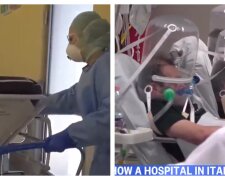 Вперше з'явилися кадри з лікарні Італії, де кишить коронавірус: "Залишилося молитися..."