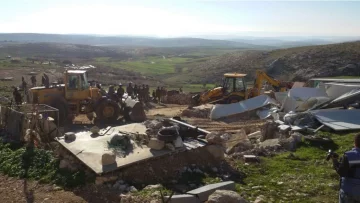 снос домов на палестинских территориях