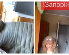 "С мамой сидели на кухне": житель дома в Запорожье показал первые минуты трагедии, видео