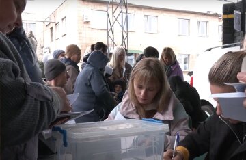 Гуманитарная помощь для пенсионеров в Кривом Роге