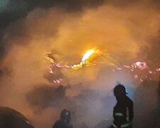 Сильный пожар полыхает в Одессе, на место съехались спасатели и "скорые": "Горит конкретно"