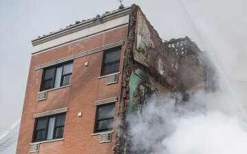 Explosion Causes Two Buildings To Collapse In Manhattan’s East Harlem Neighborhood