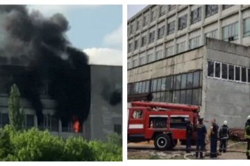 Пожежа на заводі в Харкові, всередині опинилася людина: кадри і нові подробиці
