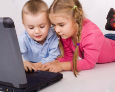 компьютер дети