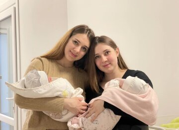Две сестры-украинки родили в один день, фото: во Львове рассказали о рождественском чуде