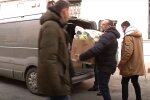 Безкоштовні продукти для ВПО та пенсіонерів у Полтаві