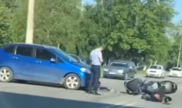 Поліція шукає винуватця: у Харкові сталася аварія з мотоциклістом, моторошні кадри