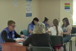 Безкоштовні продукти для ВПО та пенсіонерів у Харкові