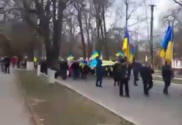 украинцы, протесты, митинги