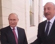 Ильхам Алиев, владимир путин