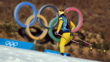 олимпиада биатлон