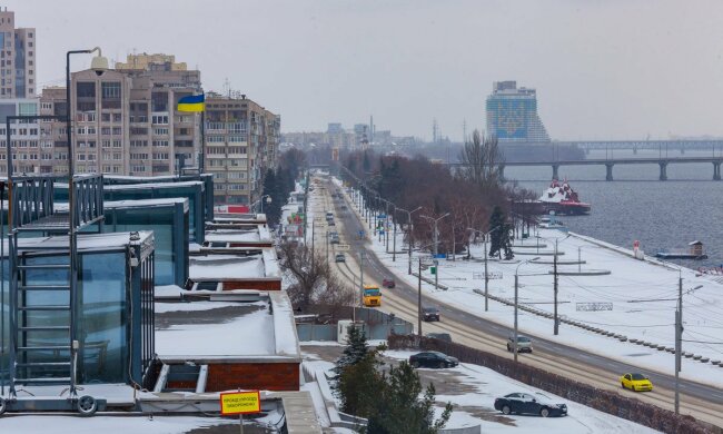 зимовий Дніпро