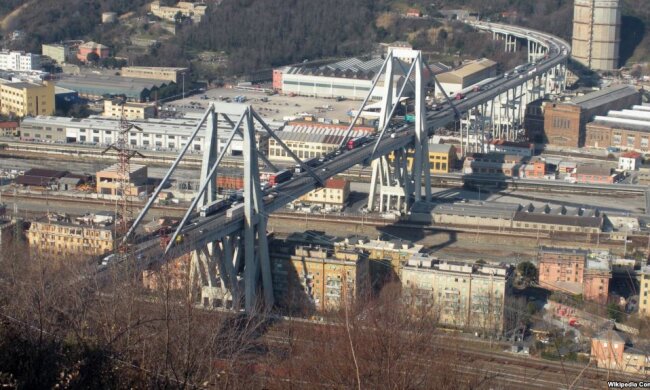 мост в генуе