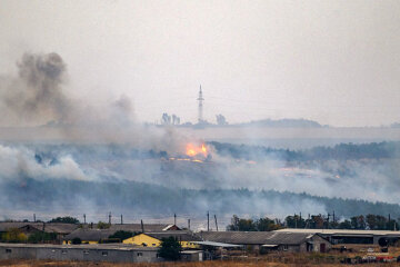 Донбасс в огне, масштабный пожар уничтожает все на своем пути: кадры с места катастрофы